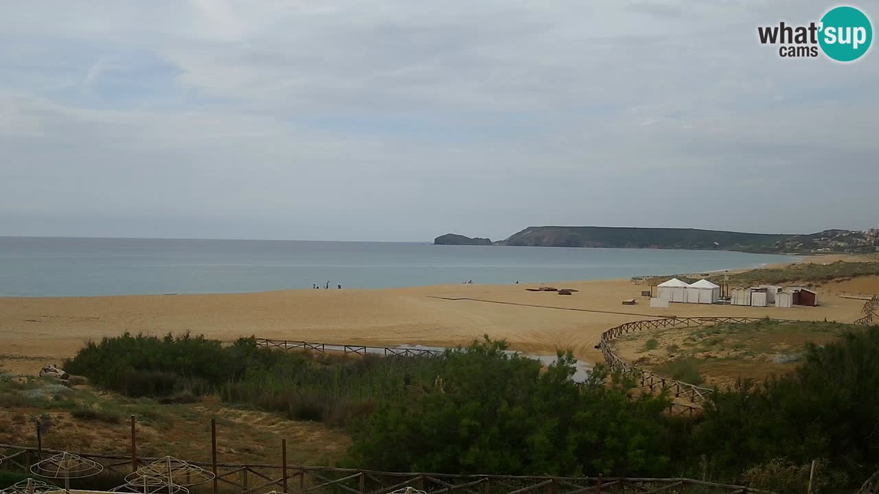 Cámara web Torre dei Corsari – Vista en directo de la playa desde Punta Usai