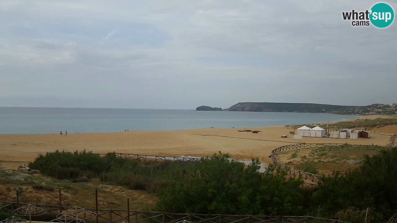 Webcam Torre dei Corsari – Liveblick auf den Strand von Punta Usai