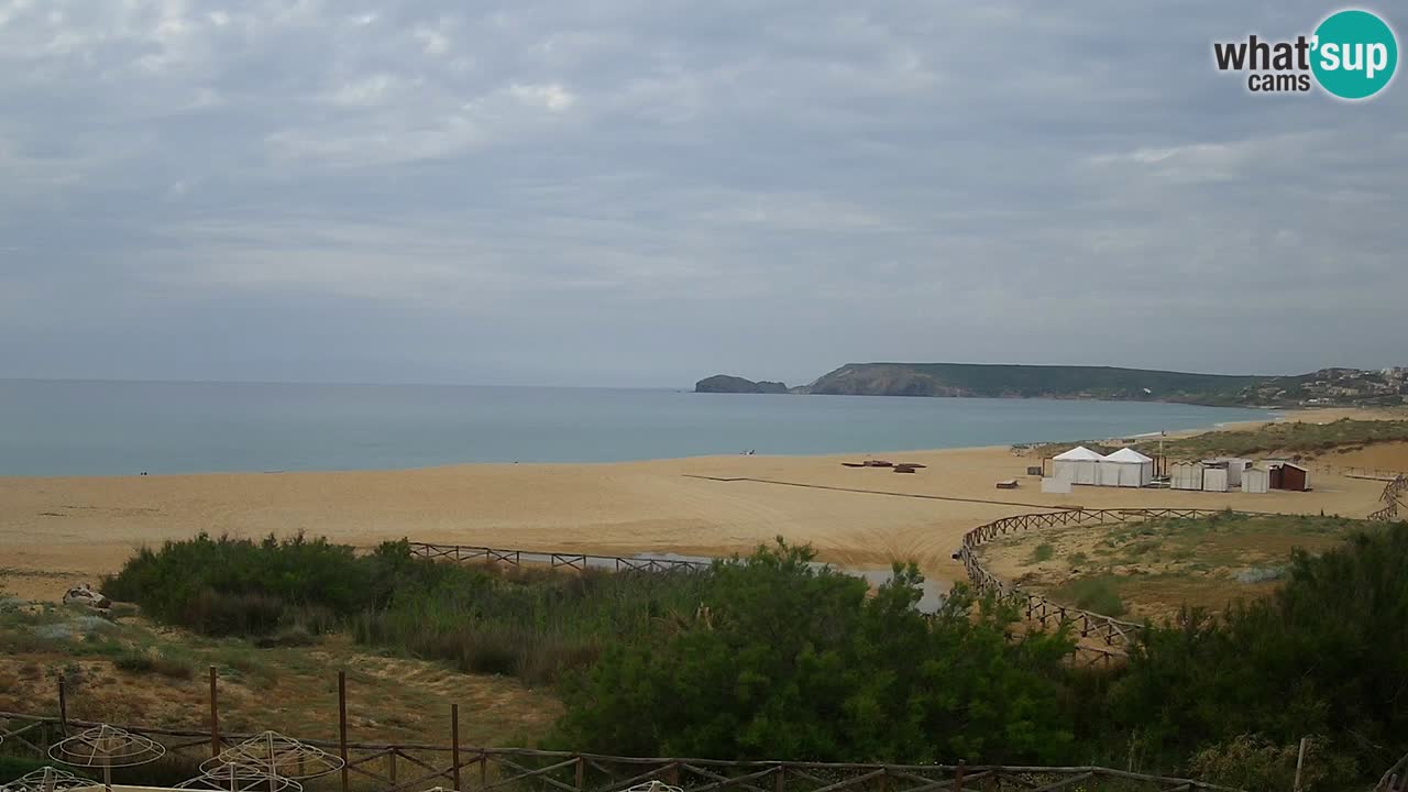 Webcam Torre dei Corsari – Live Beach View from Punta Usai