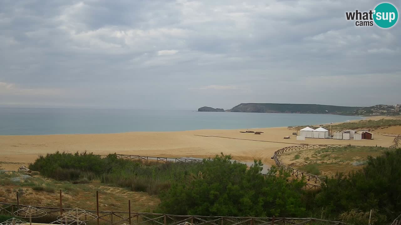 Webcam Torre dei Corsari – Vista live sulla spiaggia da Punta Usai