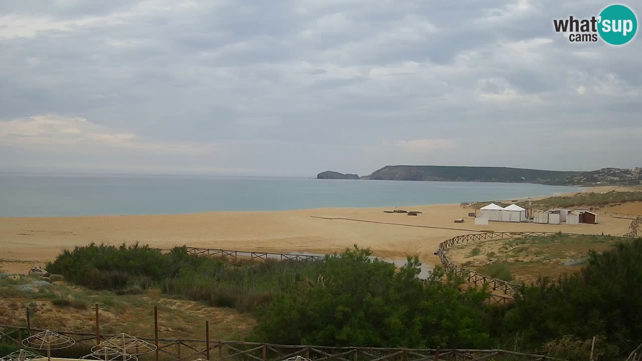 Webcam Torre dei Corsari – Live Beach View from Punta Usai