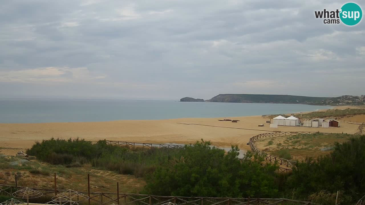 Webcam Torre dei Corsari – Liveblick auf den Strand von Punta Usai