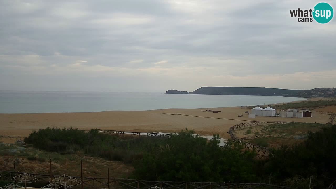 Webcam Torre dei Corsari – Vue en direct sur la plage depuis Punta Usai