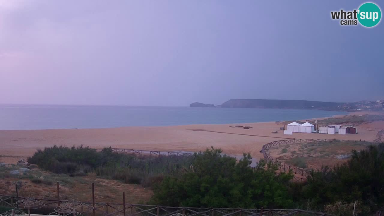 Webcam Torre dei Corsari – Live Beach View from Punta Usai