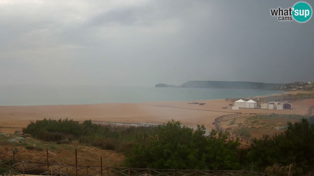 Webcam Torre dei Corsari – Vue en direct sur la plage depuis Punta Usai