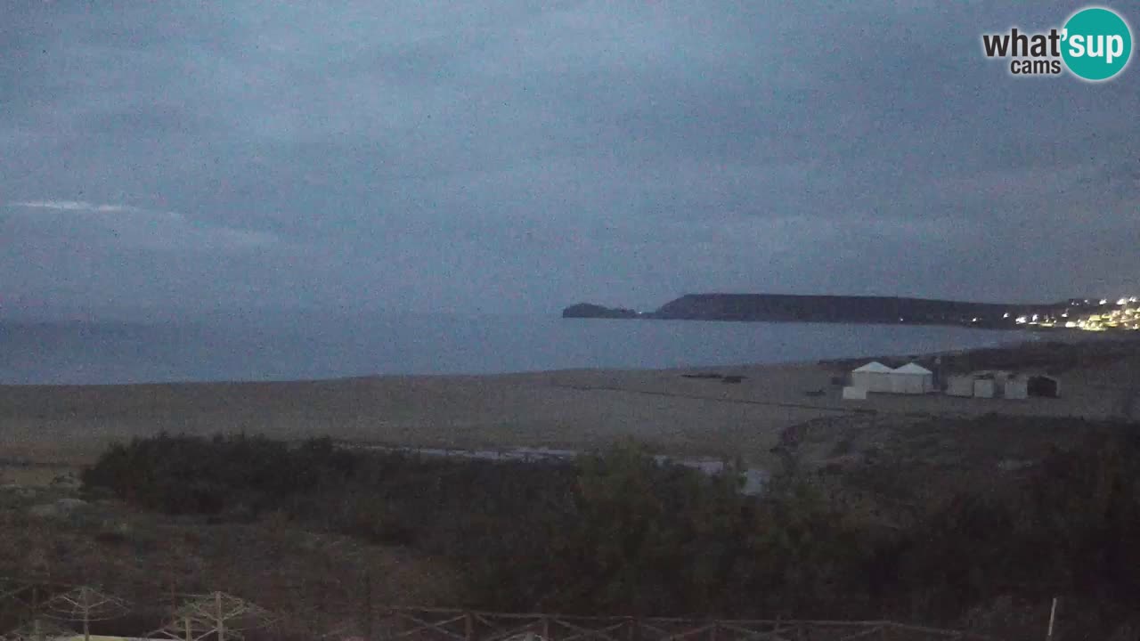 Web kamera Torre dei Corsari – Pogled uživo na plažu s Punta Usai