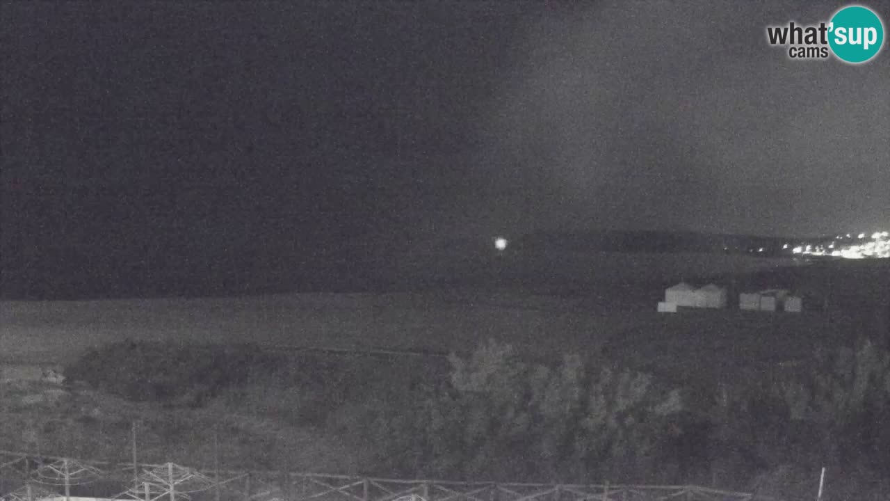 Webcam Torre dei Corsari – Live Beach View from Punta Usai