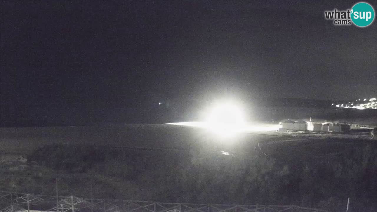 Webcam Torre dei Corsari – Vue en direct sur la plage depuis Punta Usai