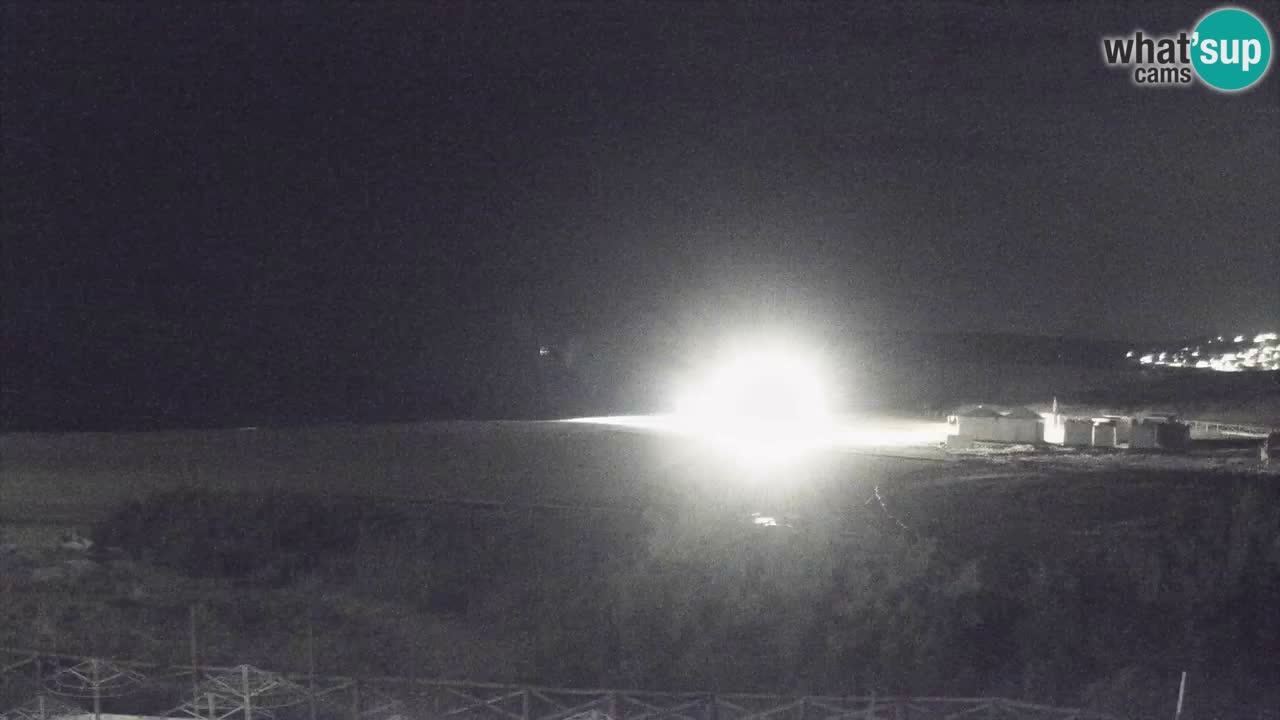 Webcam Torre dei Corsari – Vue en direct sur la plage depuis Punta Usai