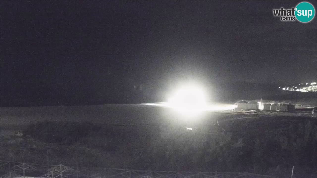 Webcam Torre dei Corsari – Vista live sulla spiaggia da Punta Usai