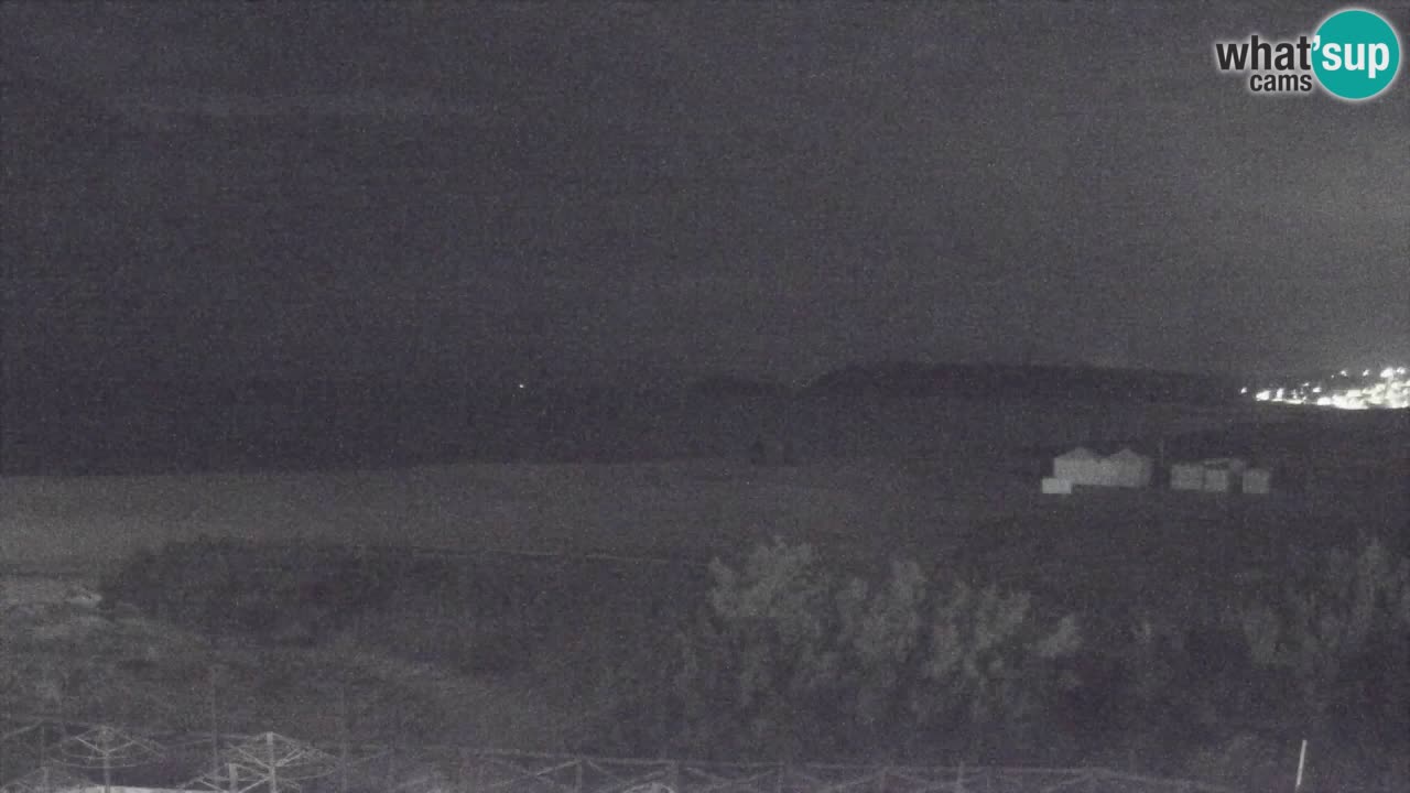 Webcam Torre dei Corsari – Vista live sulla spiaggia da Punta Usai