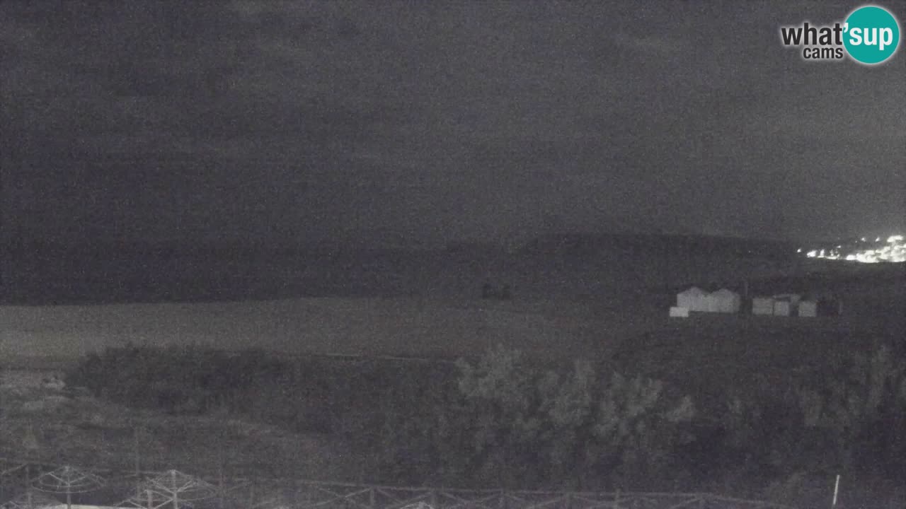 Webcam Torre dei Corsari – Liveblick auf den Strand von Punta Usai