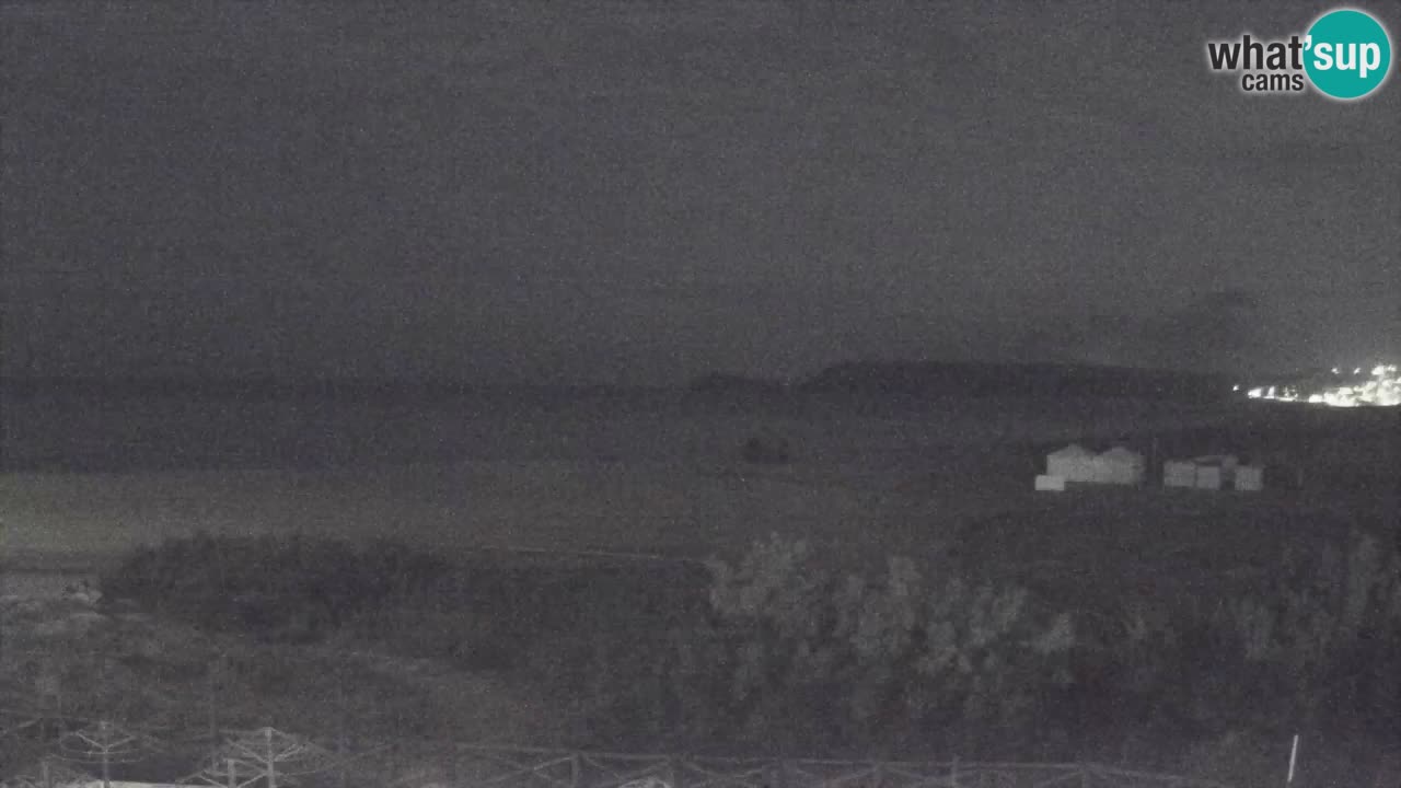 Cámara web Torre dei Corsari – Vista en directo de la playa desde Punta Usai