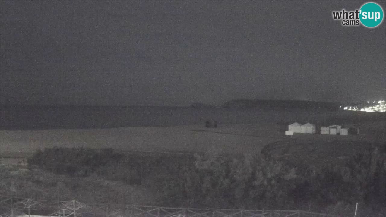 Webcam Torre dei Corsari – Vue en direct sur la plage depuis Punta Usai