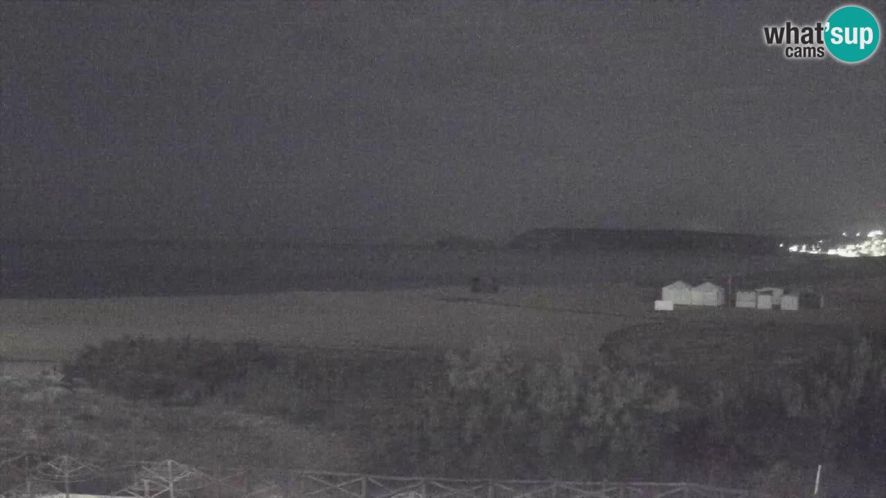 Cámara web Torre dei Corsari – Vista en directo de la playa desde Punta Usai