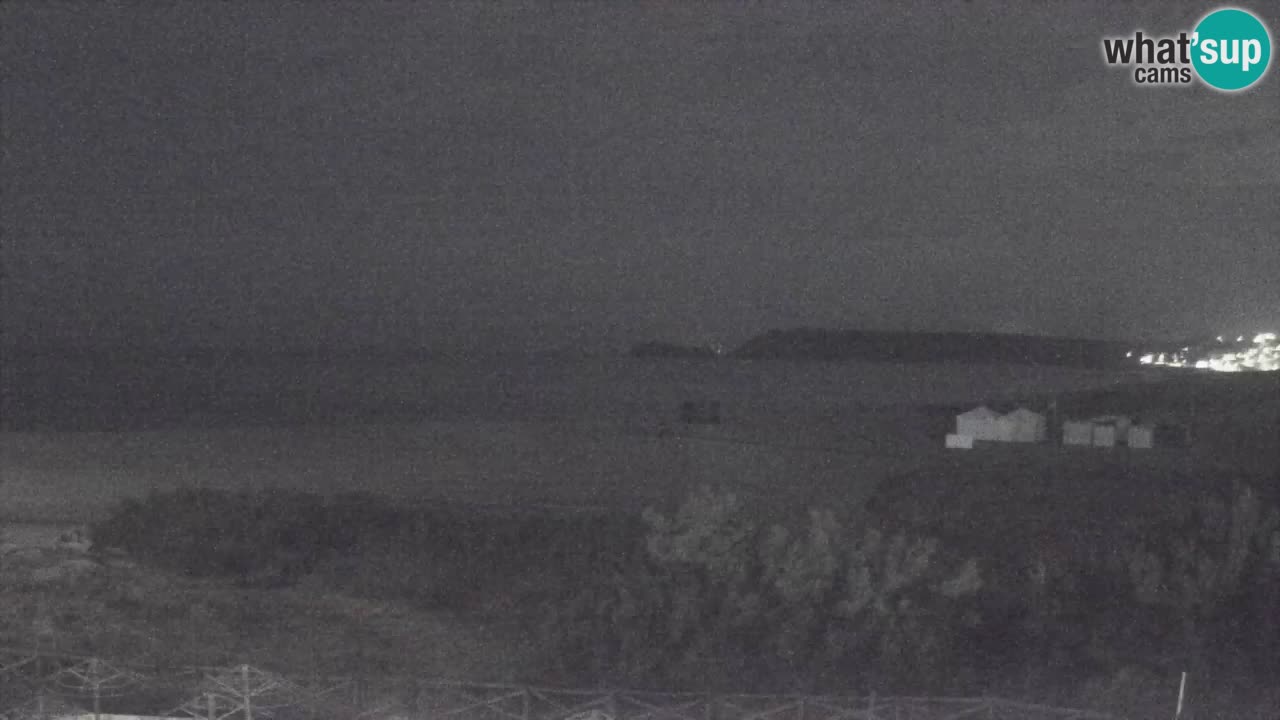 Webcam Torre dei Corsari – Vue en direct sur la plage depuis Punta Usai