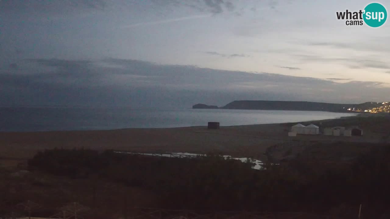 Webcam Torre dei Corsari – Live Beach View from Punta Usai