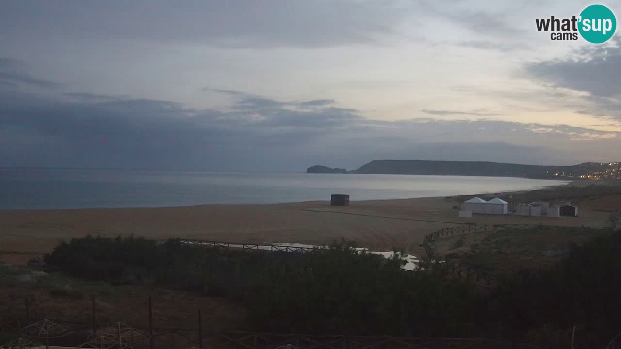 Webcam Torre dei Corsari – Vista live sulla spiaggia da Punta Usai