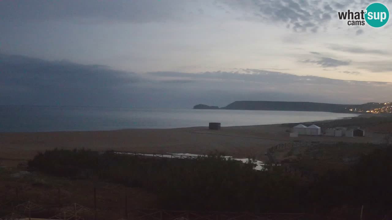 Webcam Torre dei Corsari – Liveblick auf den Strand von Punta Usai