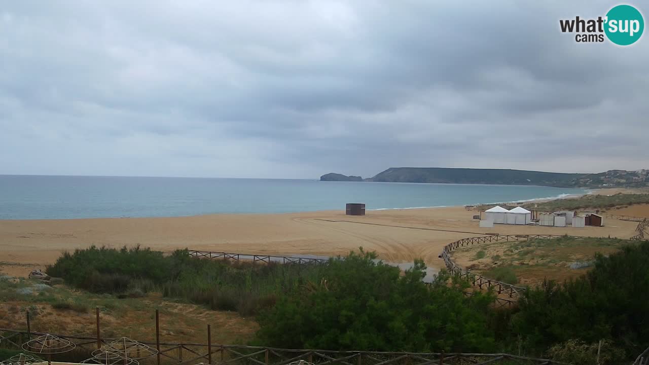Spletna kamera Torre dei Corsari – Pogled v živo na plažo s Punta Usai