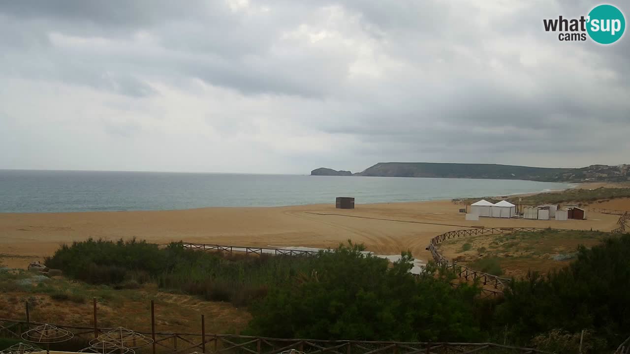 Webcam Torre dei Corsari – Live Beach View from Punta Usai