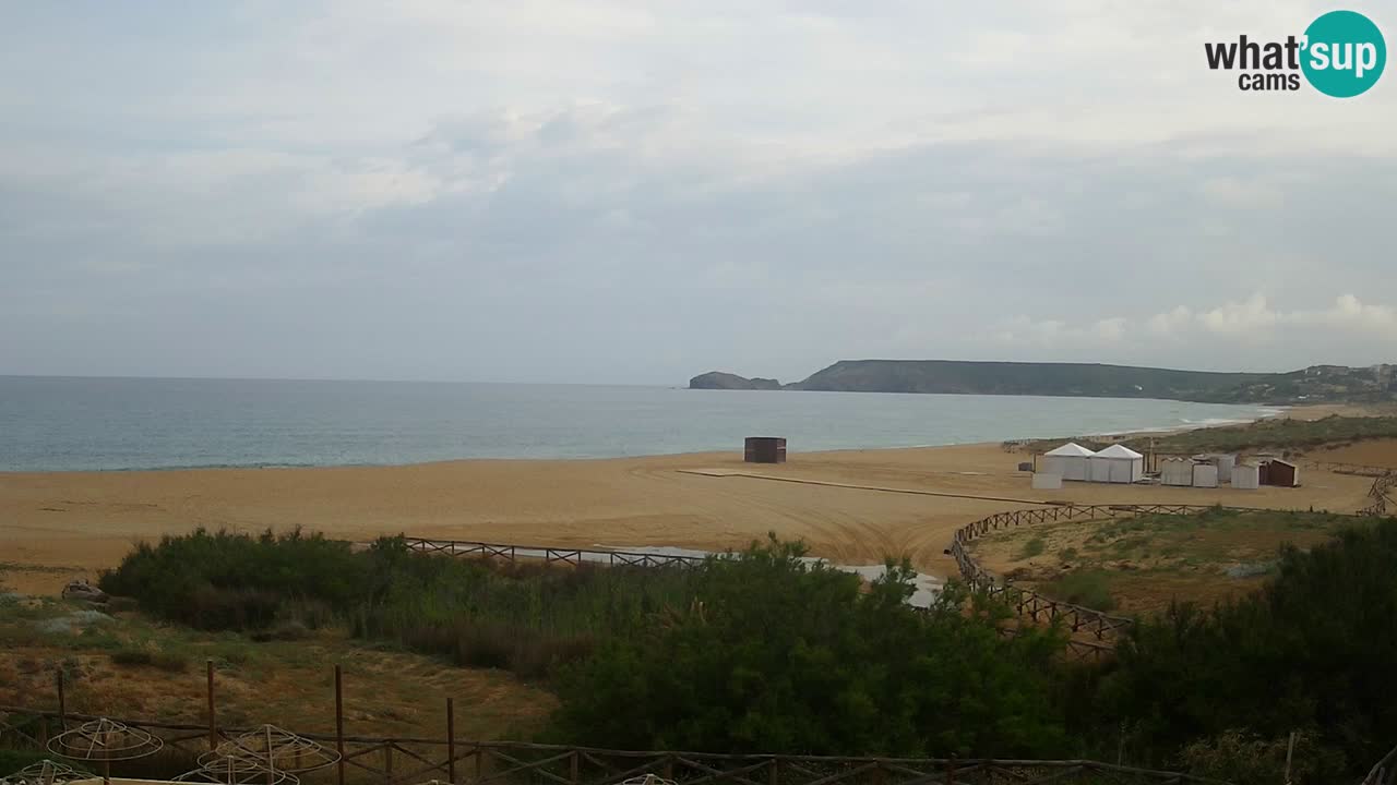 Webcam Torre dei Corsari – Live Beach View from Punta Usai