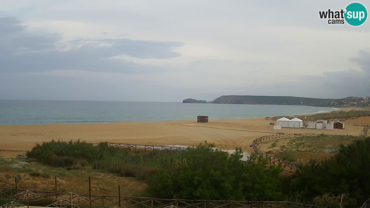 Webcam Torre dei Corsari – Liveblick auf den Strand von Punta Usai
