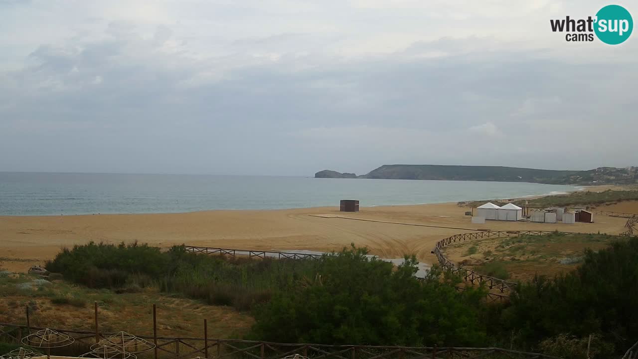 Webcam Torre dei Corsari – Vue en direct sur la plage depuis Punta Usai