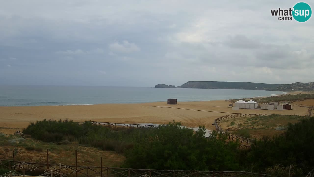Webcam Torre dei Corsari – Liveblick auf den Strand von Punta Usai