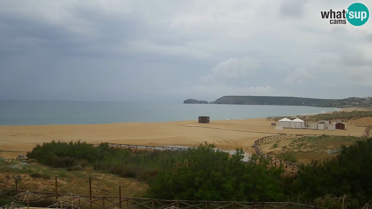 Spletna kamera Torre dei Corsari – Pogled v živo na plažo s Punta Usai