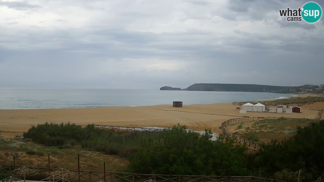 Webcam Torre dei Corsari – Vue en direct sur la plage depuis Punta Usai