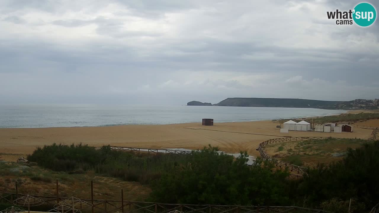 Webcam Torre dei Corsari – Vue en direct sur la plage depuis Punta Usai