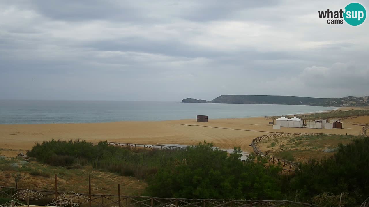 Webcam Torre dei Corsari – Vue en direct sur la plage depuis Punta Usai