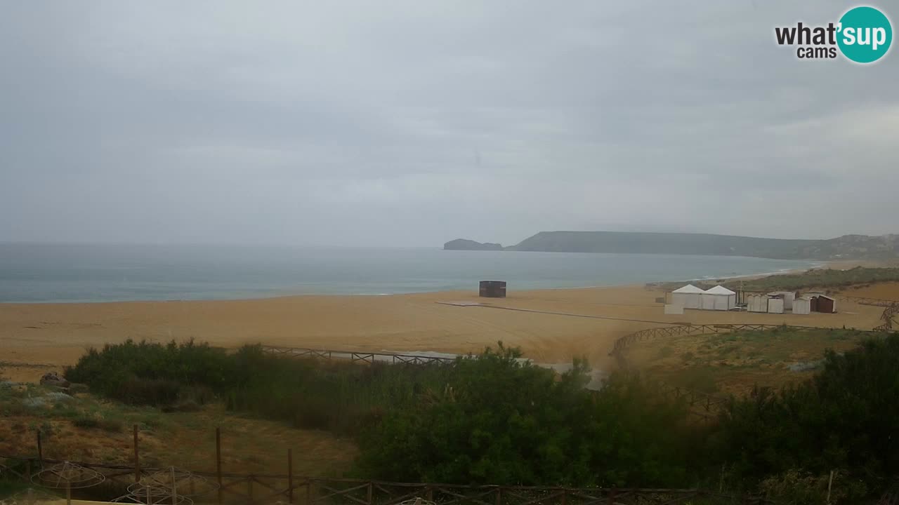 Webcam Torre dei Corsari – Vue en direct sur la plage depuis Punta Usai