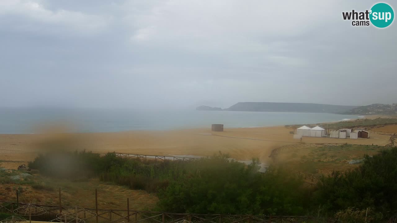 Cámara web Torre dei Corsari – Vista en directo de la playa desde Punta Usai