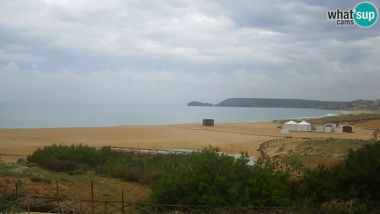 Webcam Torre dei Corsari – Vista live sulla spiaggia da Punta Usai