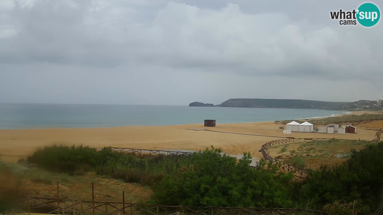 Webcam Torre dei Corsari – Vista live sulla spiaggia da Punta Usai