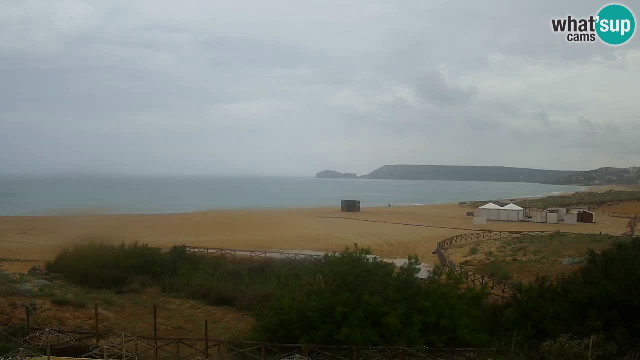 Cámara web Torre dei Corsari – Vista en directo de la playa desde Punta Usai