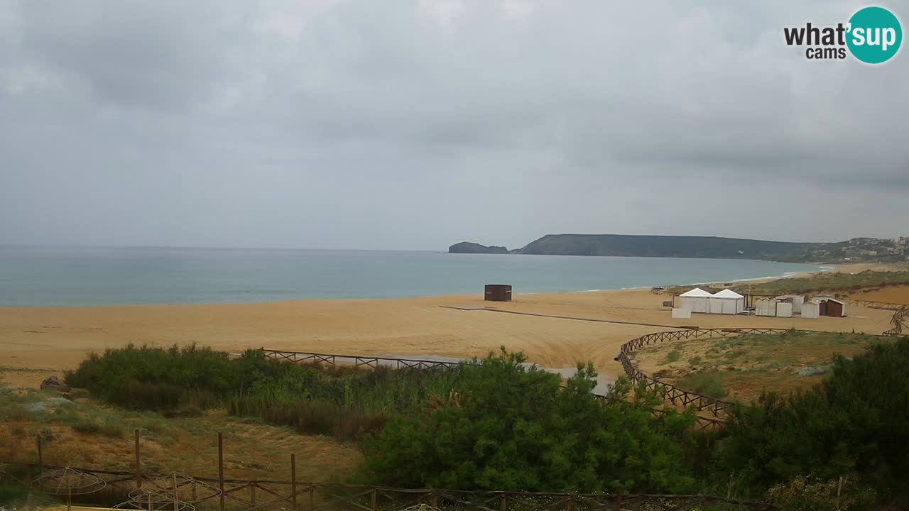 Webcam Torre dei Corsari – Vue en direct sur la plage depuis Punta Usai