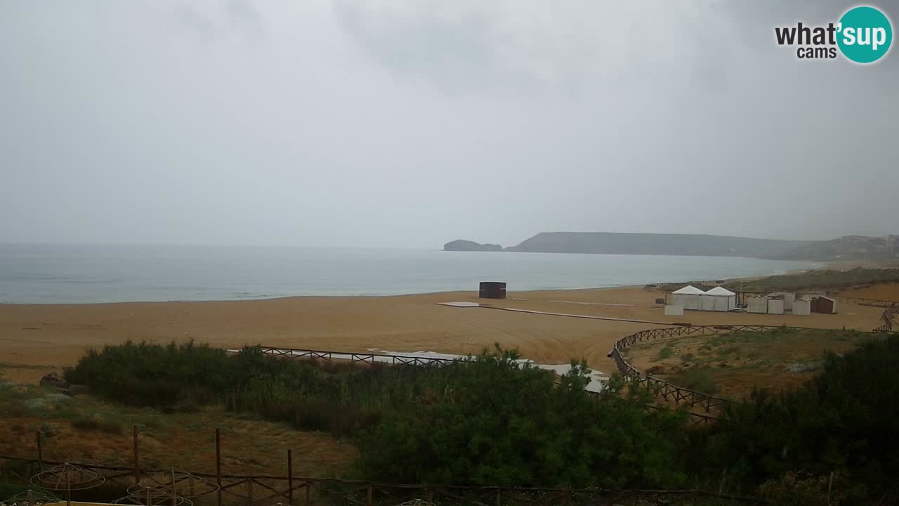 Cámara web Torre dei Corsari – Vista en directo de la playa desde Punta Usai