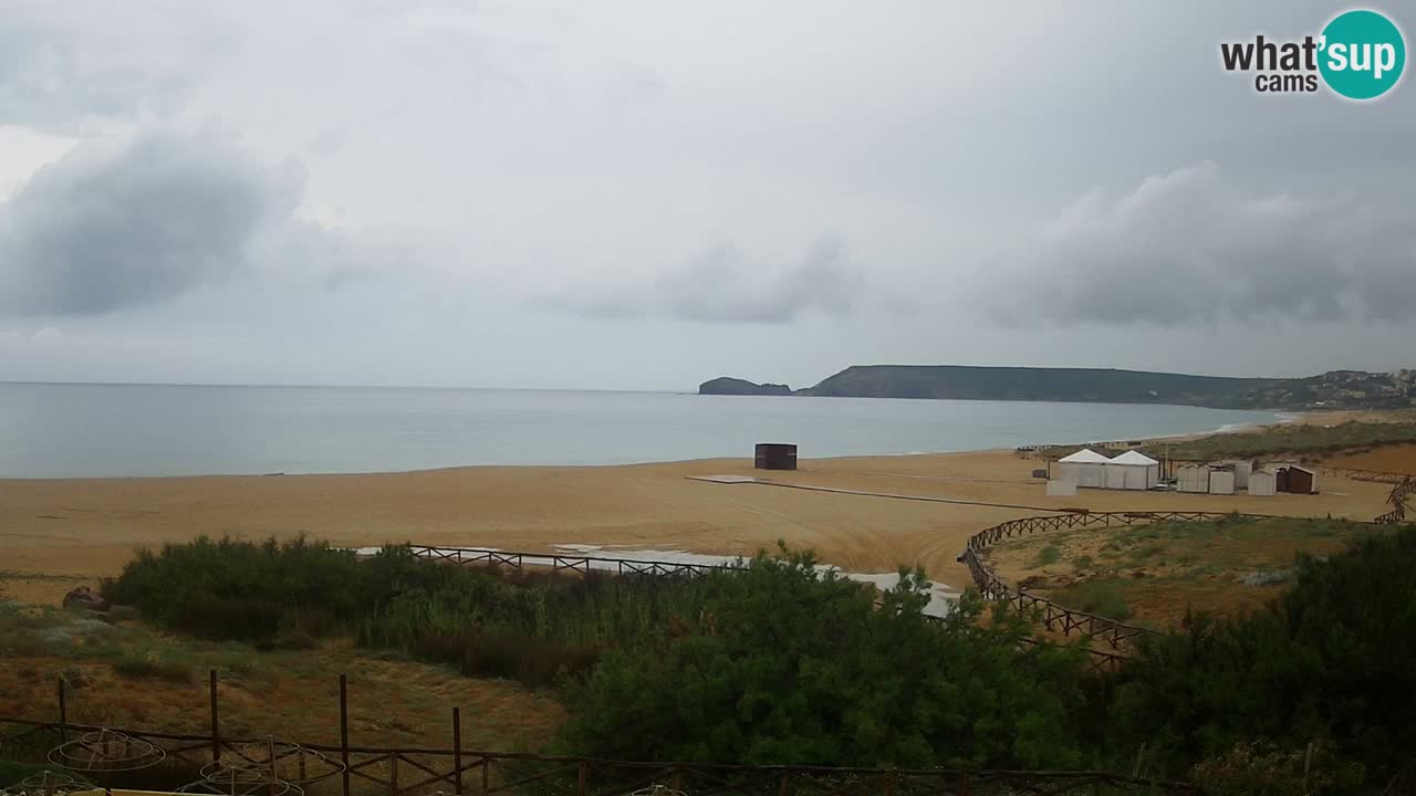 Webcam Torre dei Corsari – Liveblick auf den Strand von Punta Usai