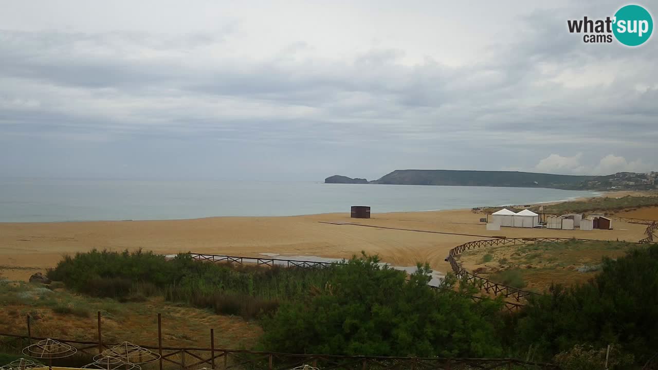 Web kamera Torre dei Corsari – Pogled uživo na plažu s Punta Usai