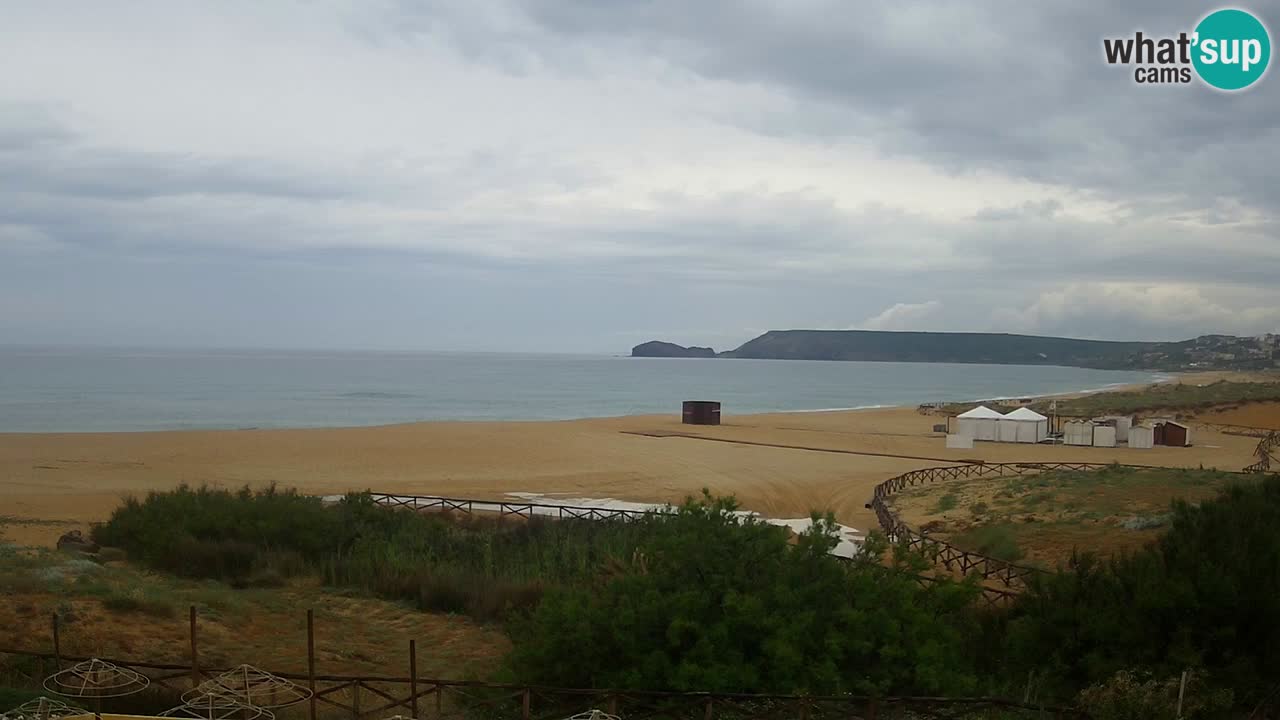 Webcam Torre dei Corsari – Vista live sulla spiaggia da Punta Usai