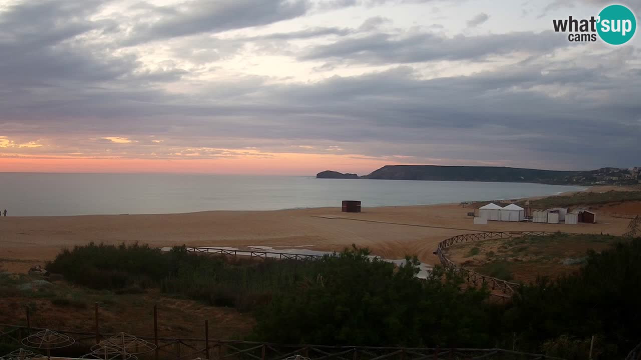 Webcam Torre dei Corsari – Live Beach View from Punta Usai