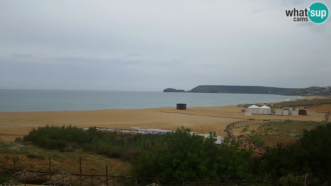 Webcam Torre dei Corsari – Vue en direct sur la plage depuis Punta Usai