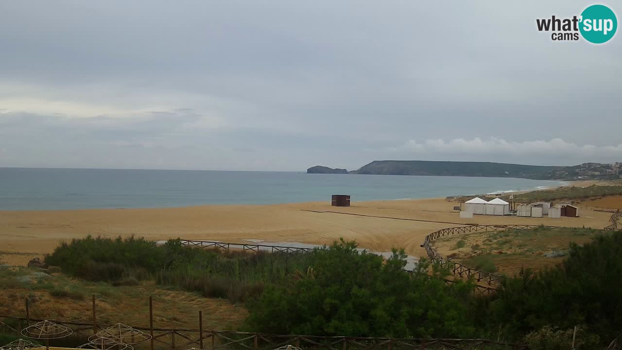 Webcam Torre dei Corsari – Vue en direct sur la plage depuis Punta Usai
