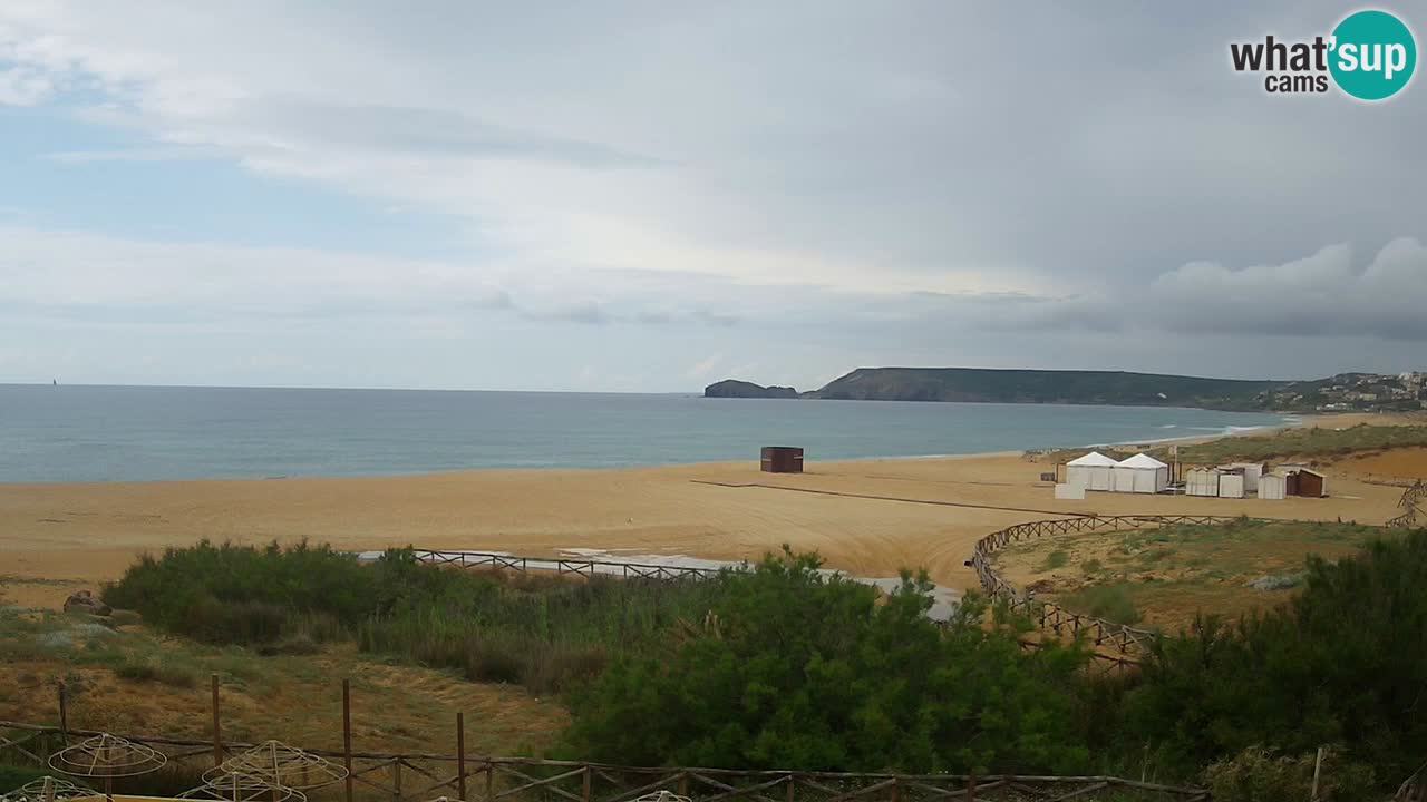 Webcam Torre dei Corsari – Liveblick auf den Strand von Punta Usai