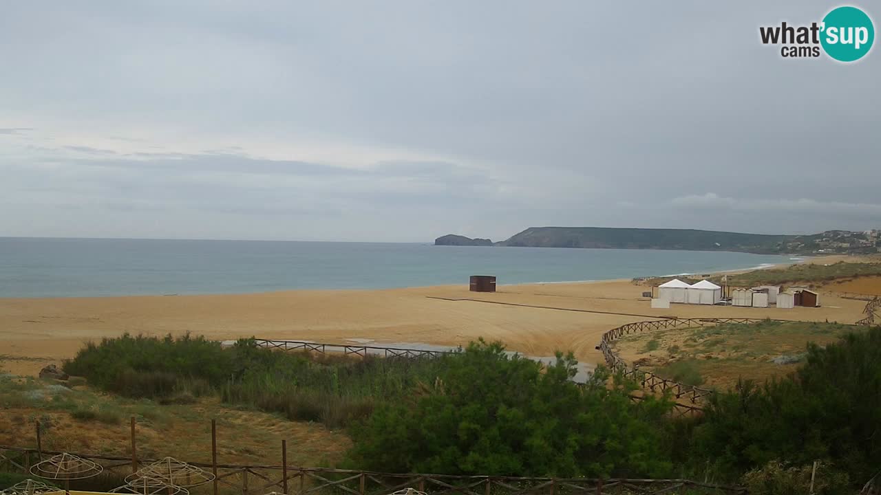 Webcam Torre dei Corsari – Vista live sulla spiaggia da Punta Usai