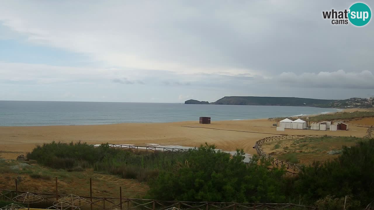 Cámara web Torre dei Corsari – Vista en directo de la playa desde Punta Usai