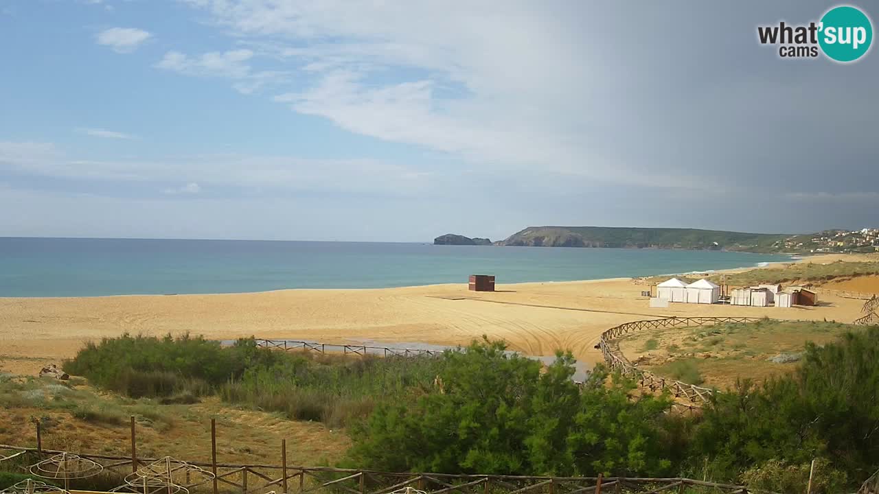 Webcam Torre dei Corsari – Live Beach View from Punta Usai
